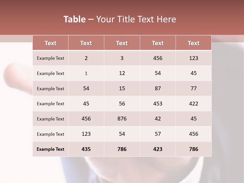 Minutes Person Time Out PowerPoint Template
