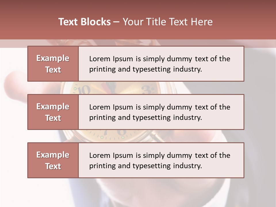 Minutes Person Time Out PowerPoint Template