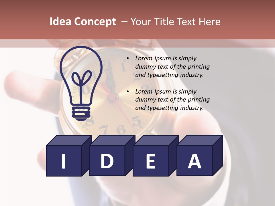 Minutes Person Time Out PowerPoint Template