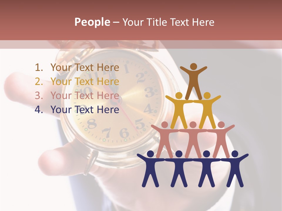 Minutes Person Time Out PowerPoint Template