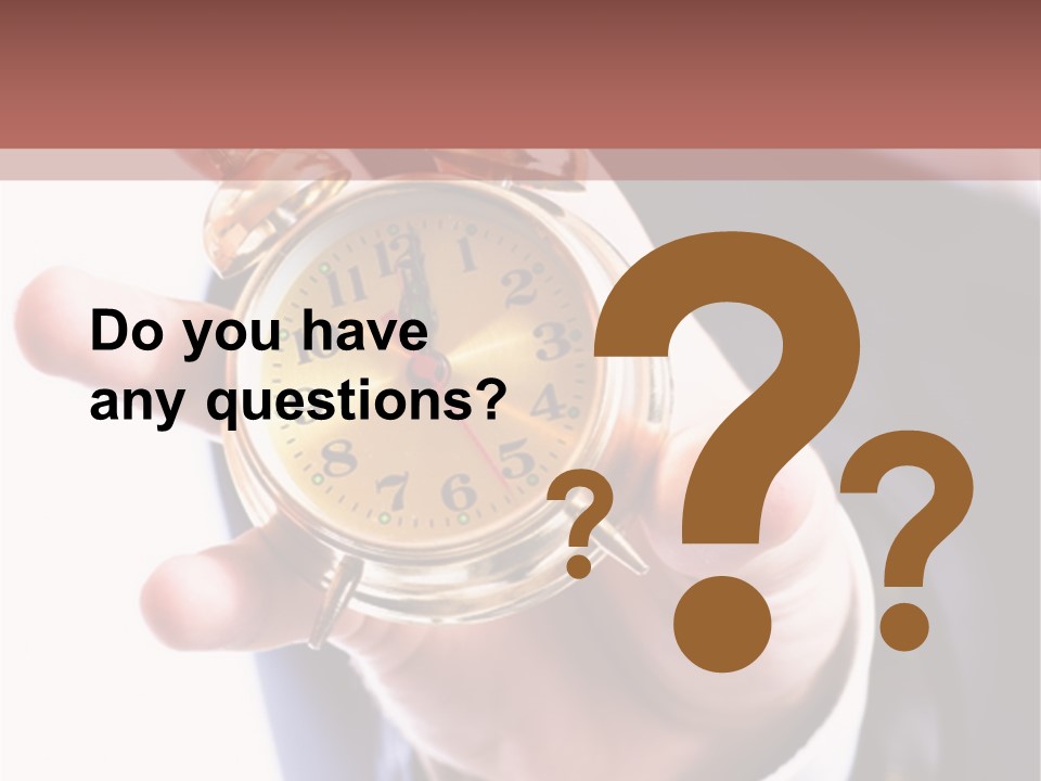 Minutes Person Time Out PowerPoint Template