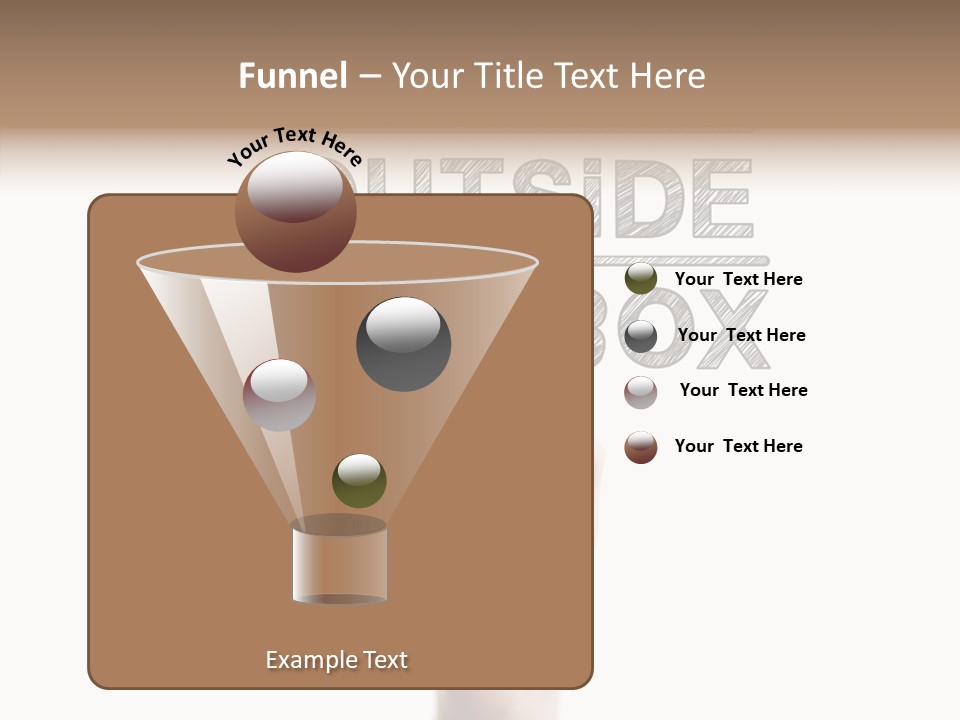Word Education Isolated PowerPoint Template