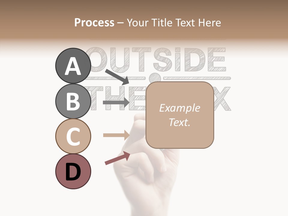Word Education Isolated PowerPoint Template