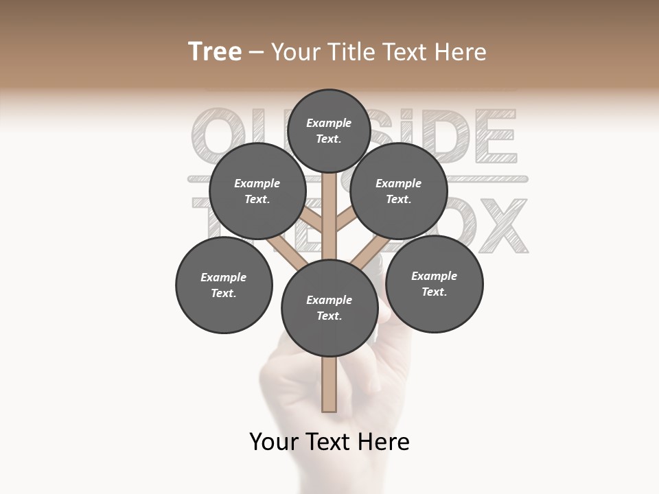 Word Education Isolated PowerPoint Template