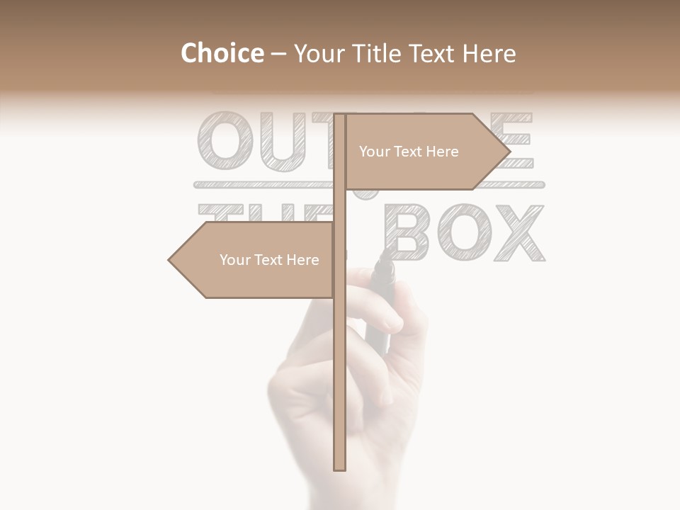 Word Education Isolated PowerPoint Template