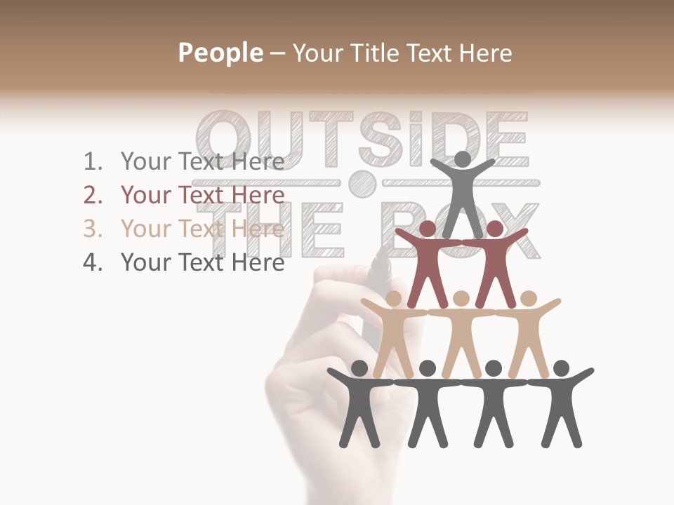 Word Education Isolated PowerPoint Template