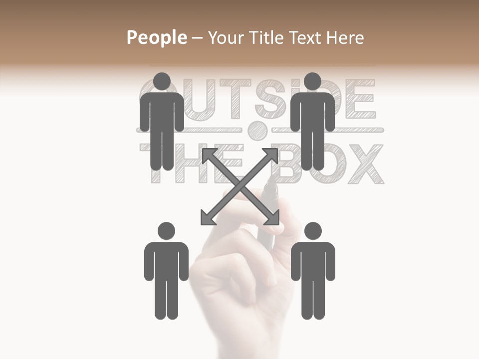 Word Education Isolated PowerPoint Template