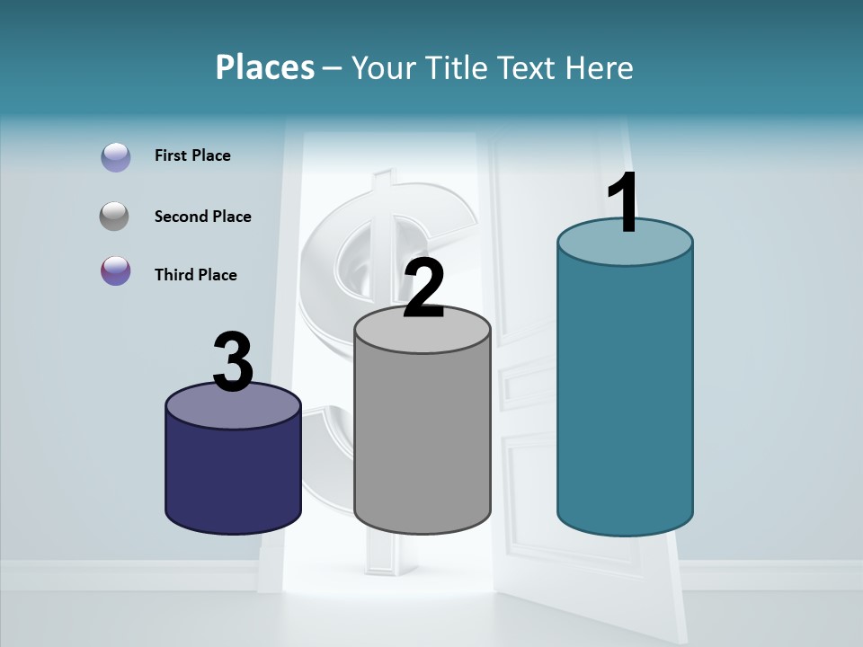 Single Money Render PowerPoint Template