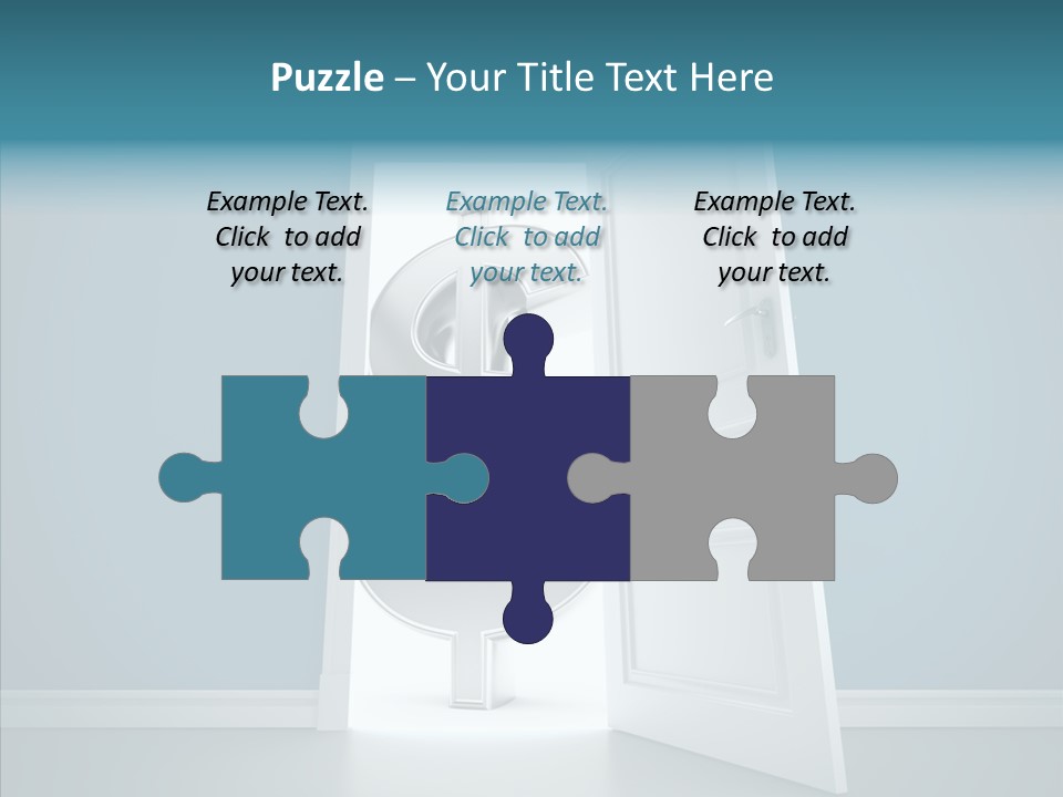 Single Money Render PowerPoint Template