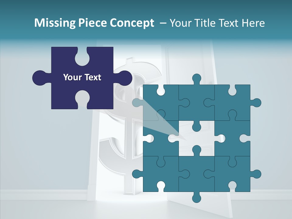 Single Money Render PowerPoint Template