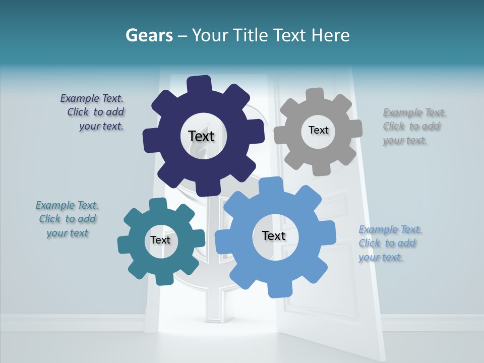 Single Money Render PowerPoint Template