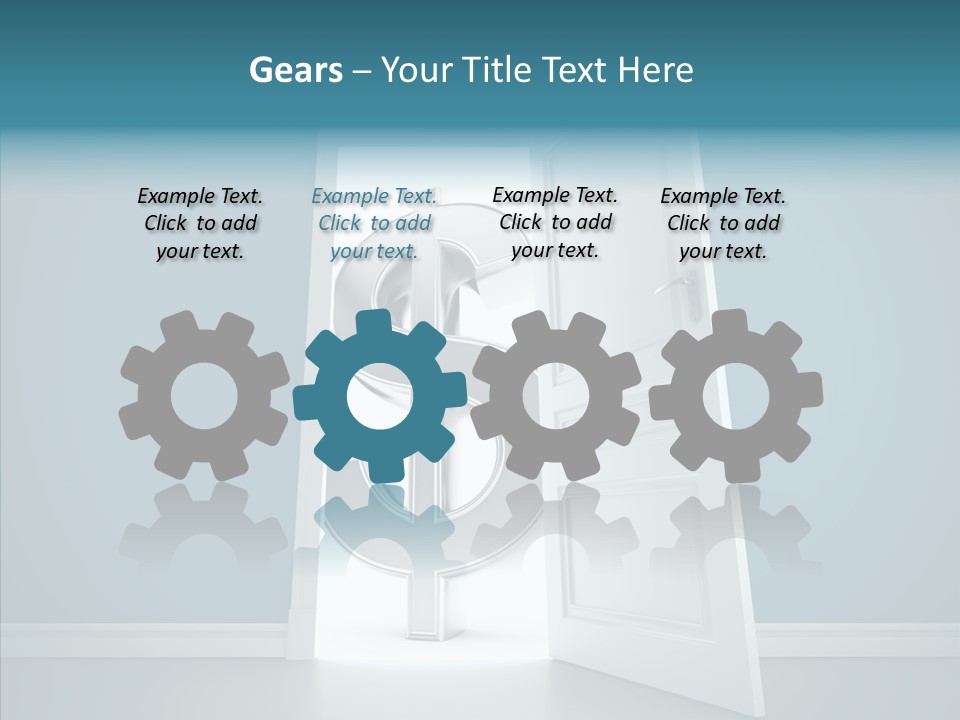 Single Money Render PowerPoint Template