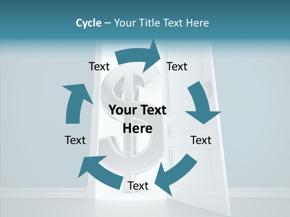 Single Money Render PowerPoint Template