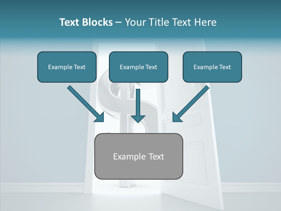 Single Money Render PowerPoint Template