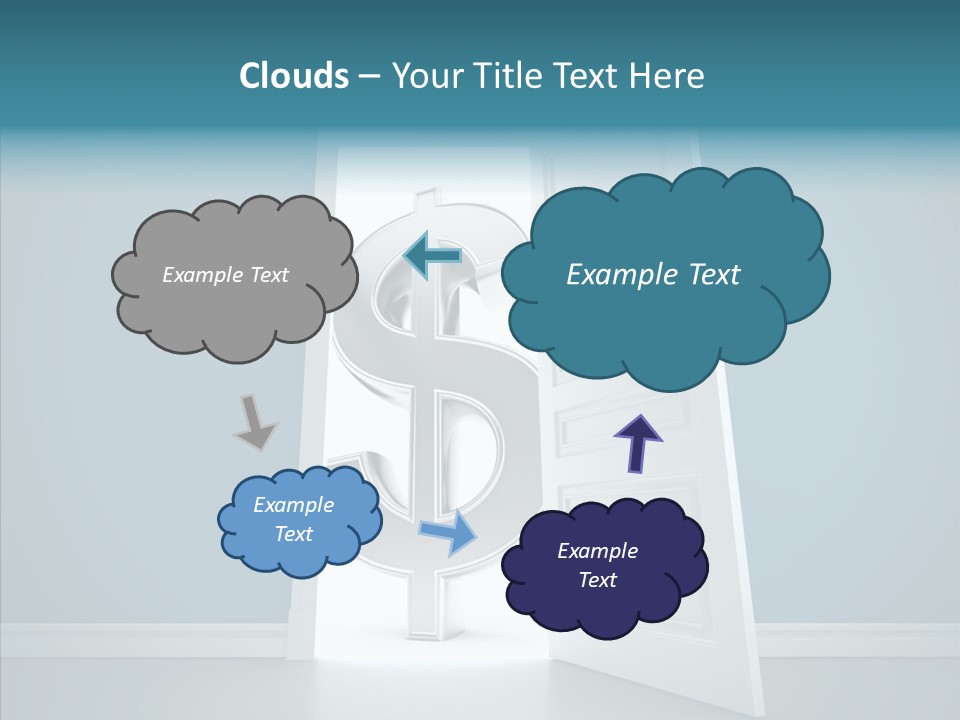 Single Money Render PowerPoint Template