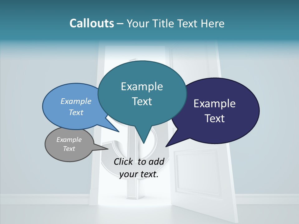 Single Money Render PowerPoint Template