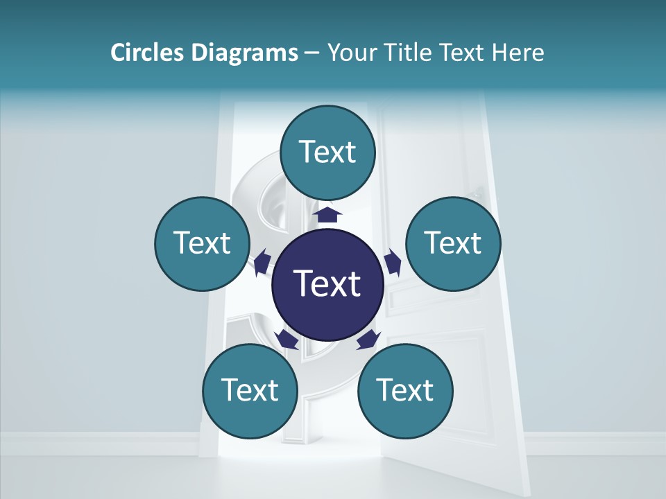 Single Money Render PowerPoint Template