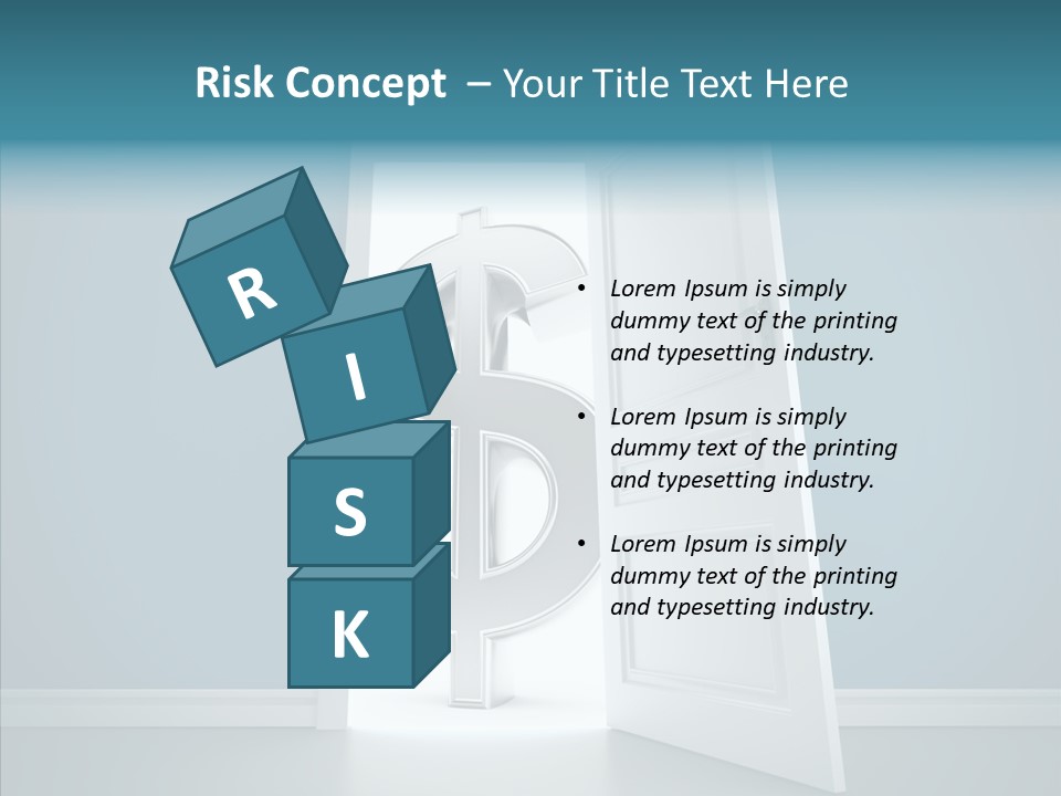 Single Money Render PowerPoint Template