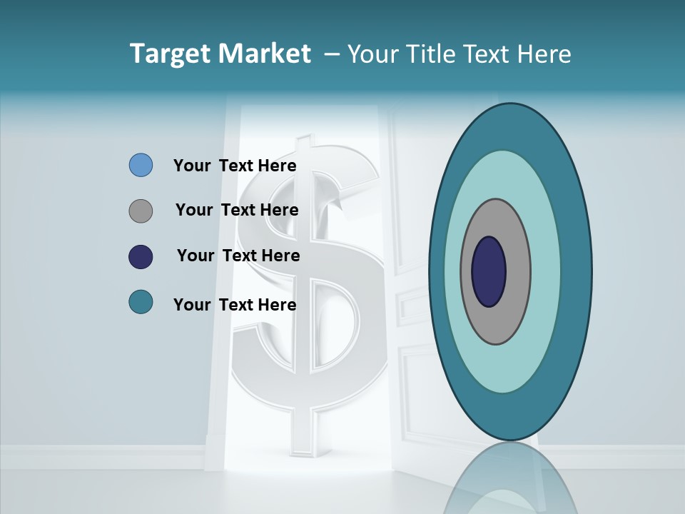 Single Money Render PowerPoint Template