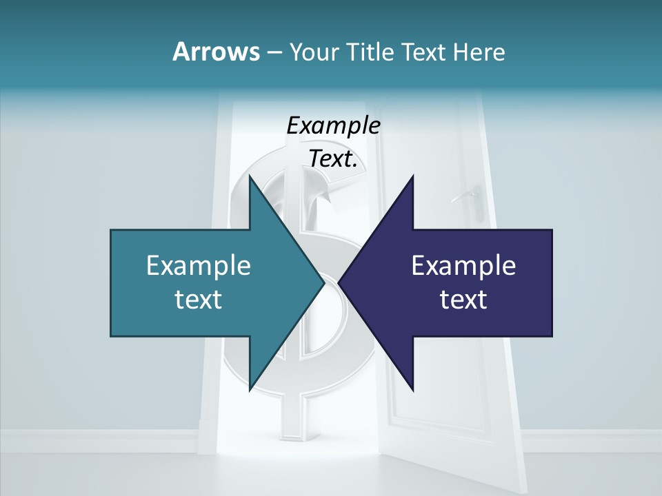 Single Money Render PowerPoint Template