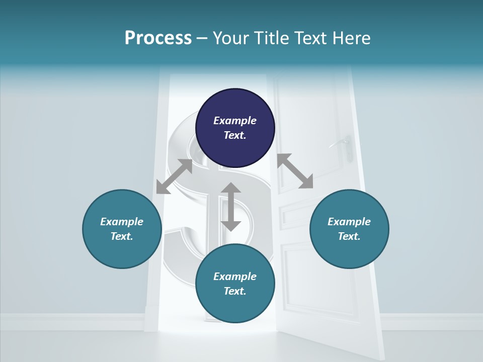 Single Money Render PowerPoint Template
