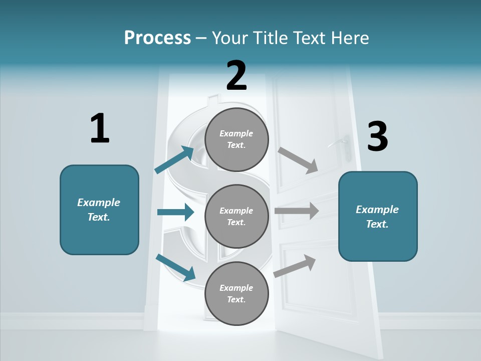 Single Money Render PowerPoint Template