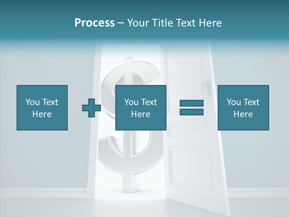 Single Money Render PowerPoint Template