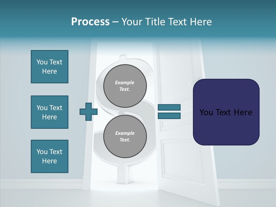 Single Money Render PowerPoint Template