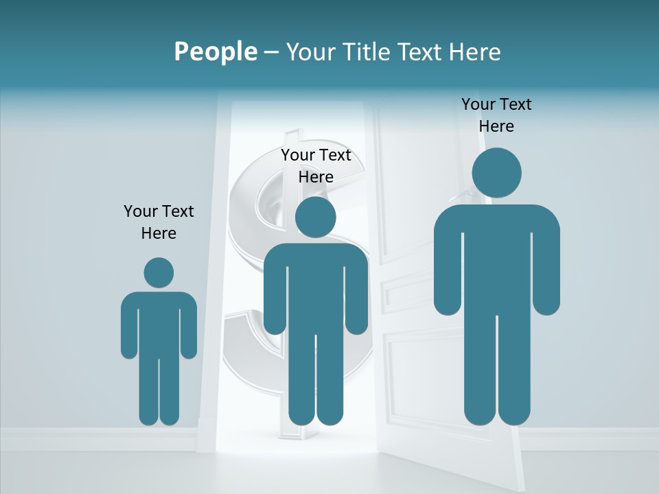 Single Money Render PowerPoint Template