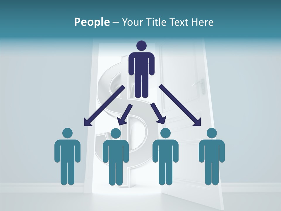 Single Money Render PowerPoint Template