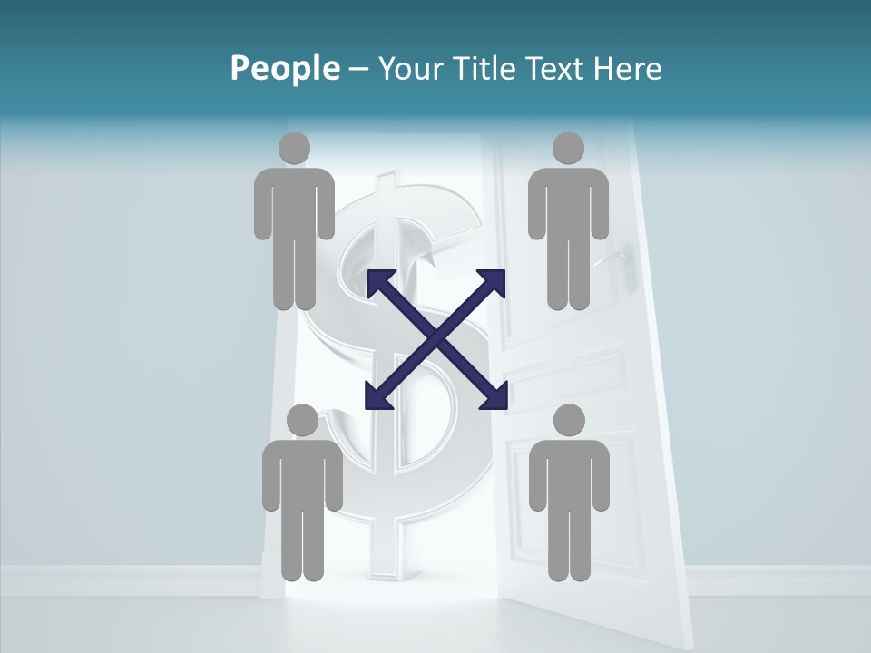 Single Money Render PowerPoint Template