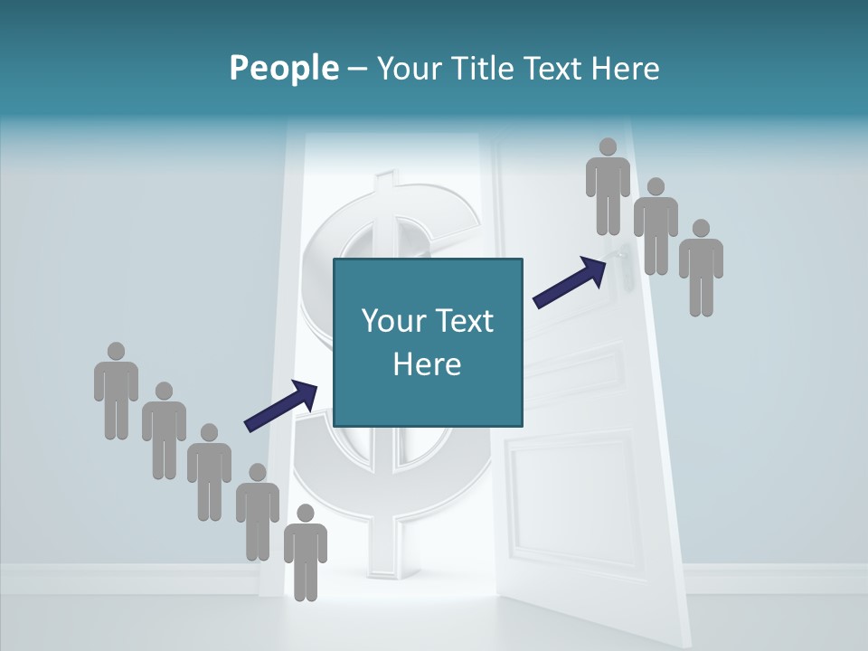 Single Money Render PowerPoint Template