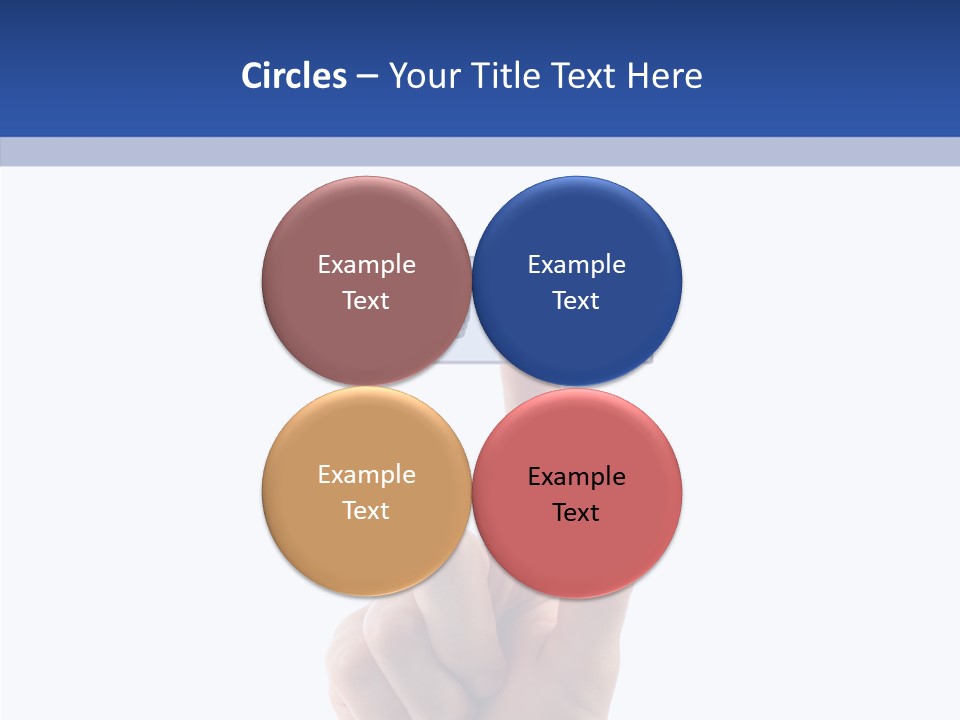 Community Woman Virtual PowerPoint Template