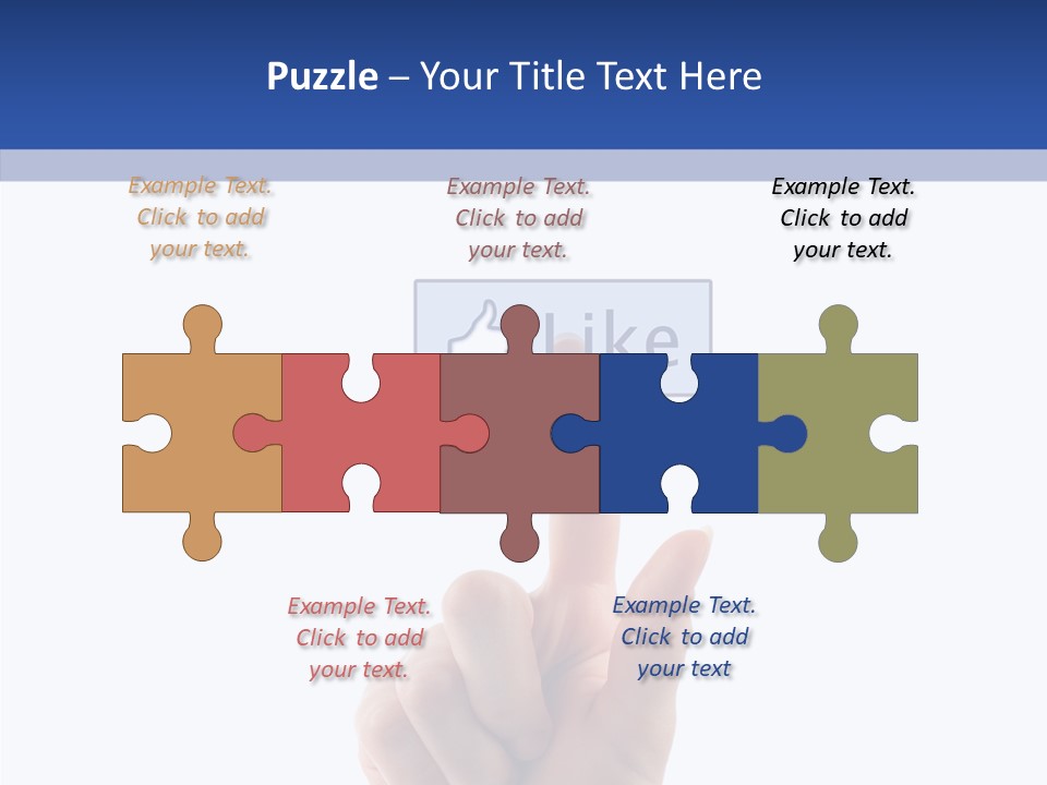 Community Woman Virtual PowerPoint Template