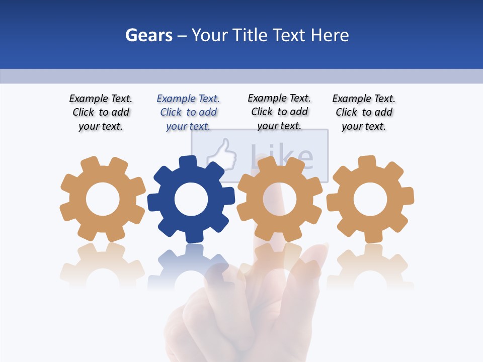 Community Woman Virtual PowerPoint Template