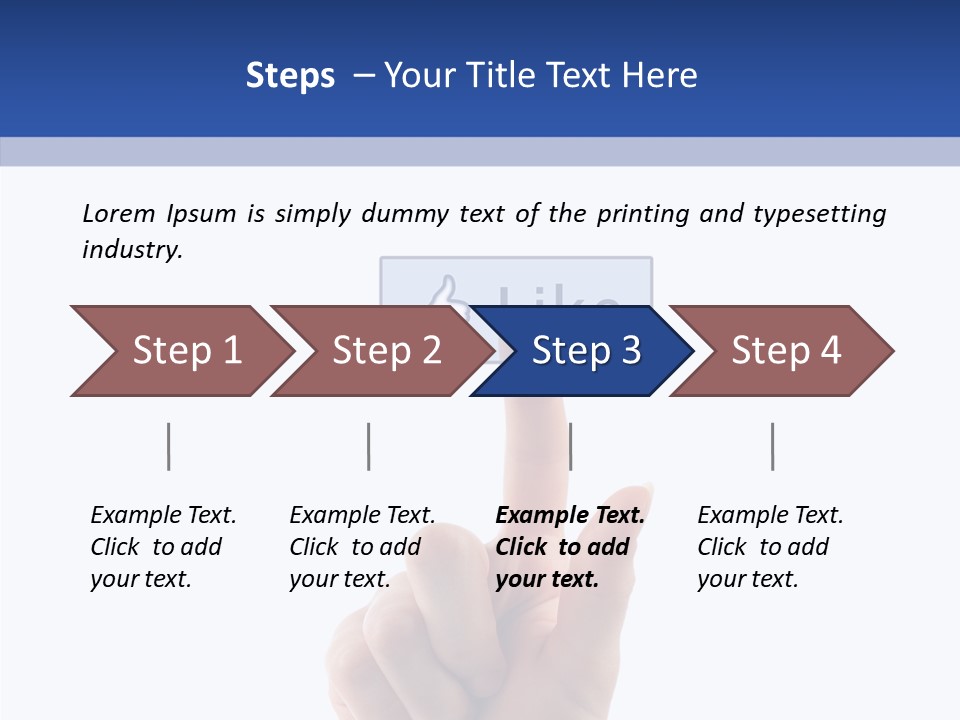 Community Woman Virtual PowerPoint Template