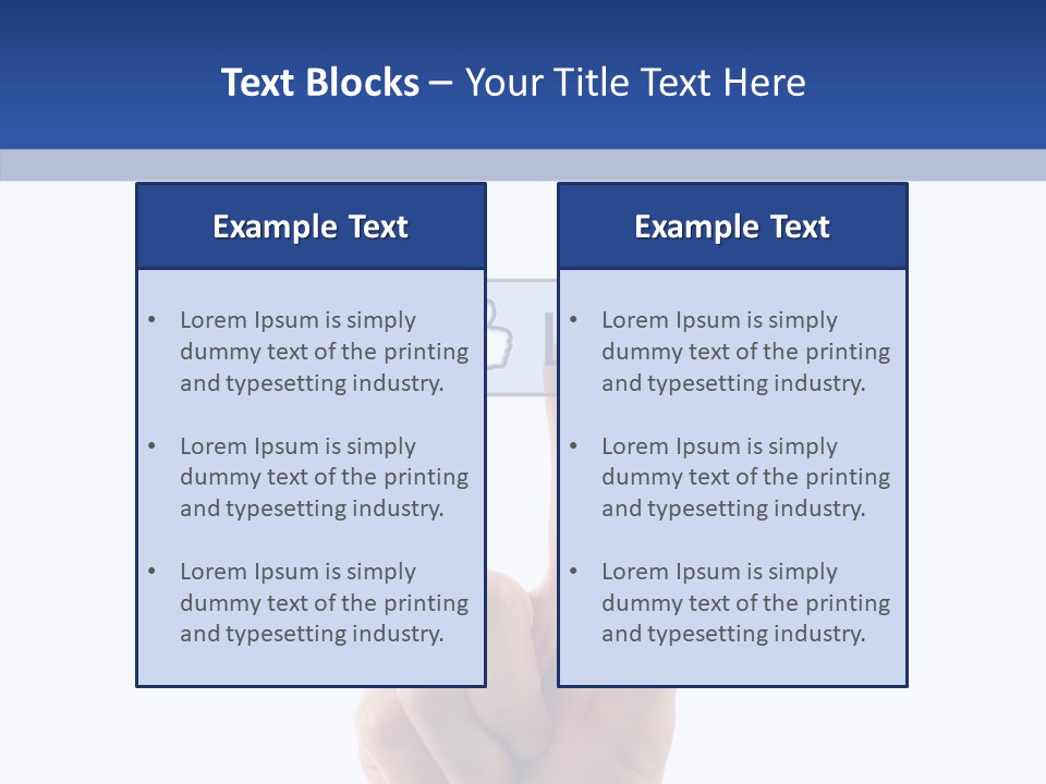 Community Woman Virtual PowerPoint Template