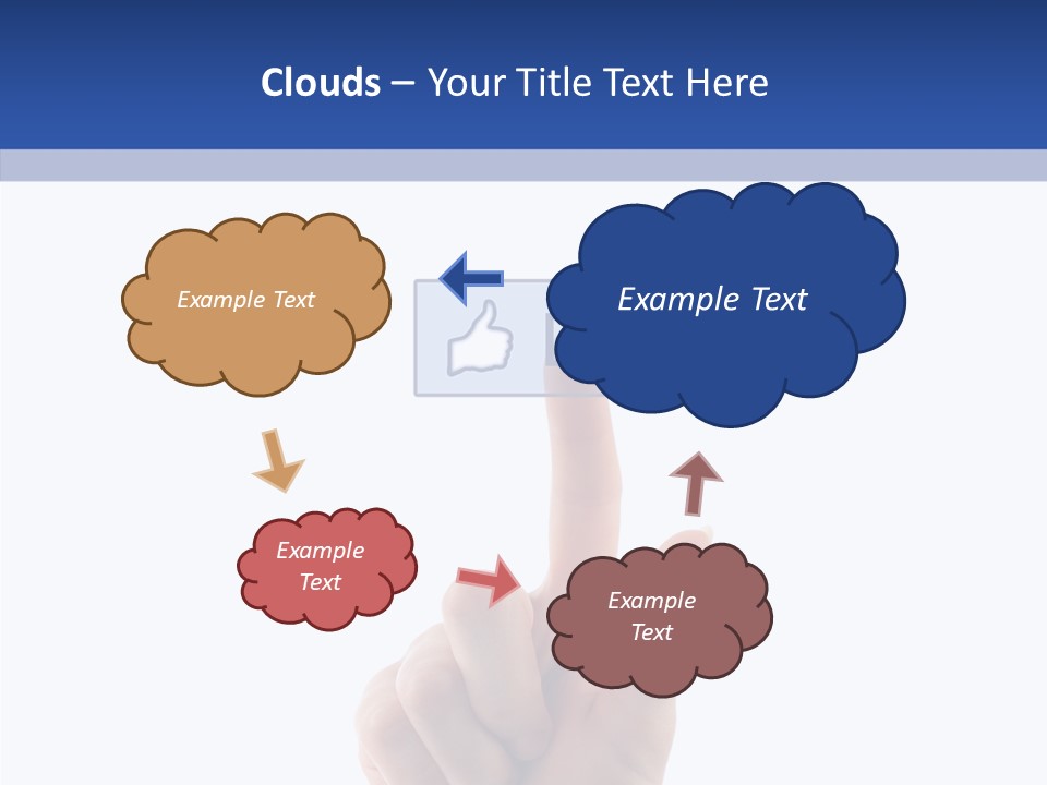 Community Woman Virtual PowerPoint Template