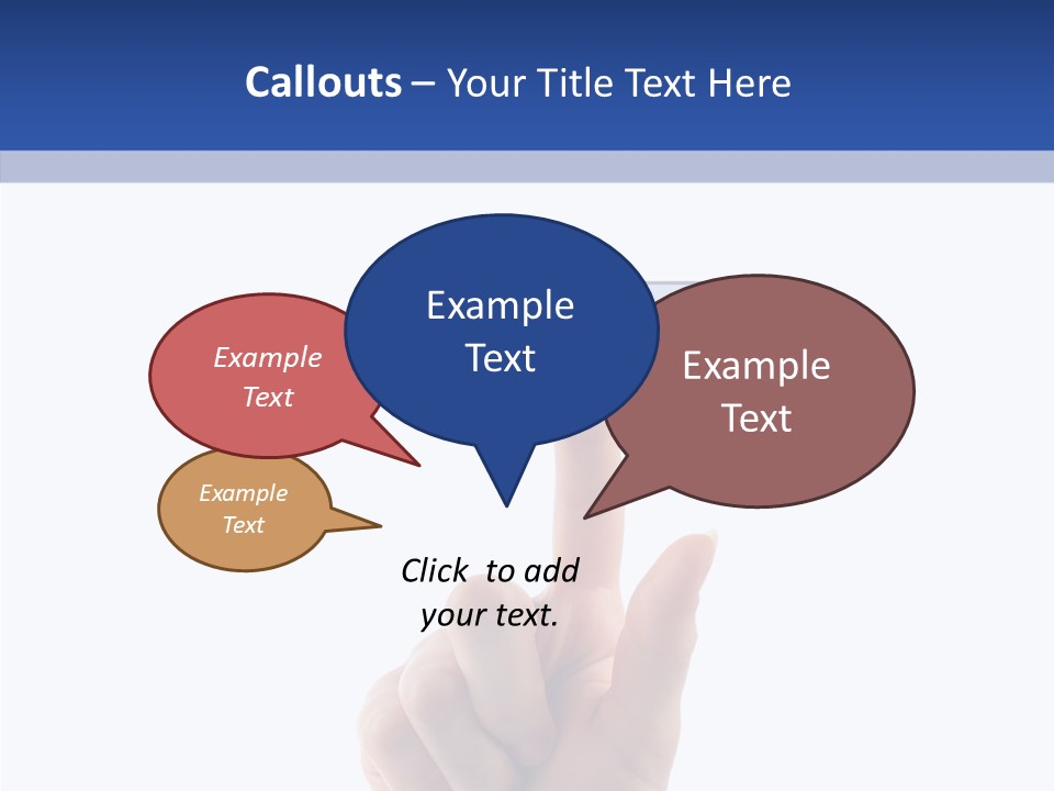Community Woman Virtual PowerPoint Template