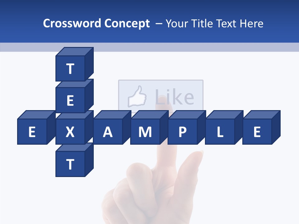Community Woman Virtual PowerPoint Template