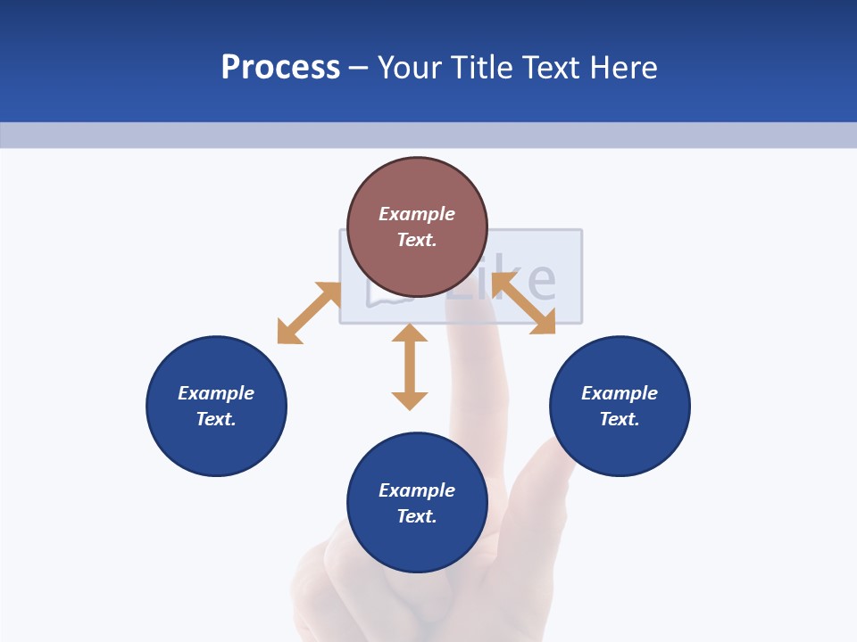 Community Woman Virtual PowerPoint Template