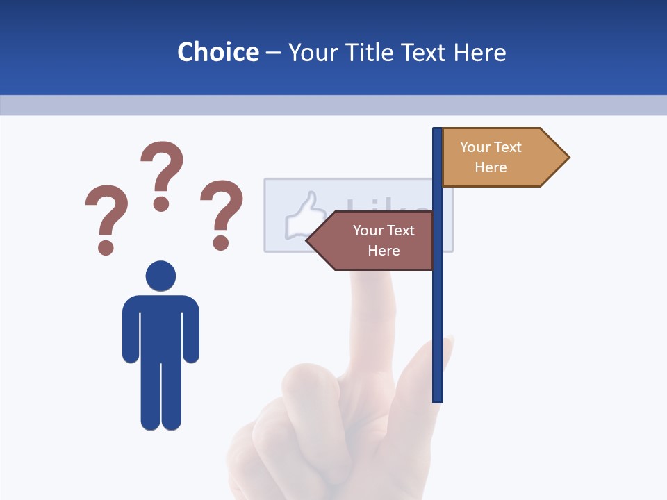 Community Woman Virtual PowerPoint Template