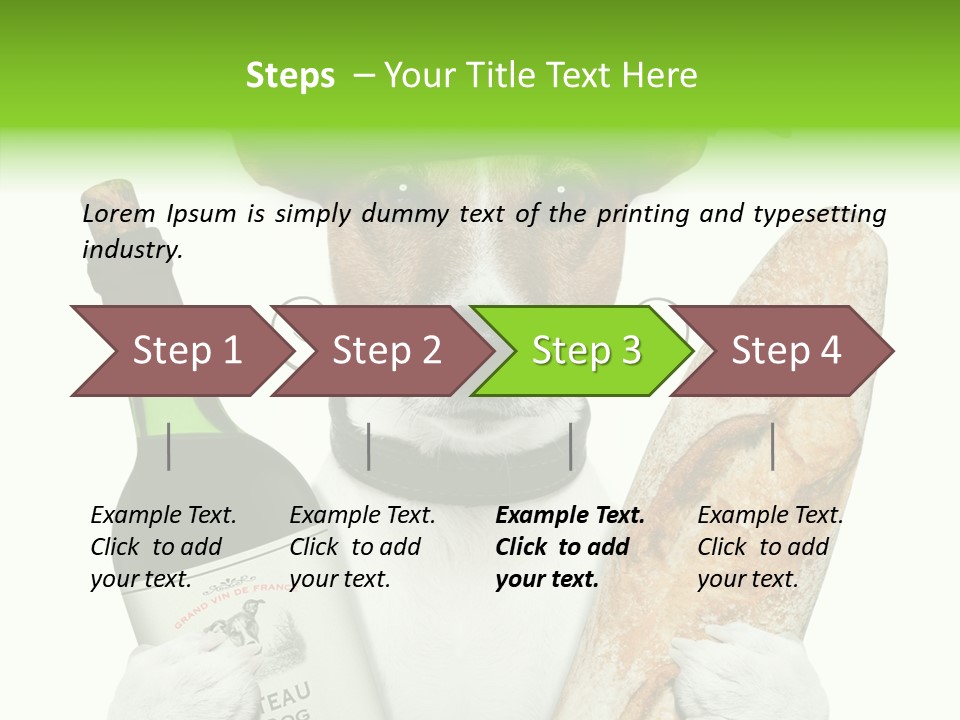 Beverage Healthy Restaurant PowerPoint Template