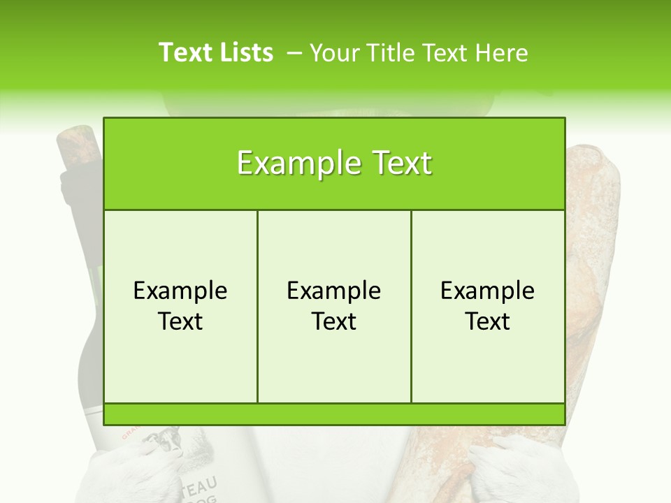 Beverage Healthy Restaurant PowerPoint Template