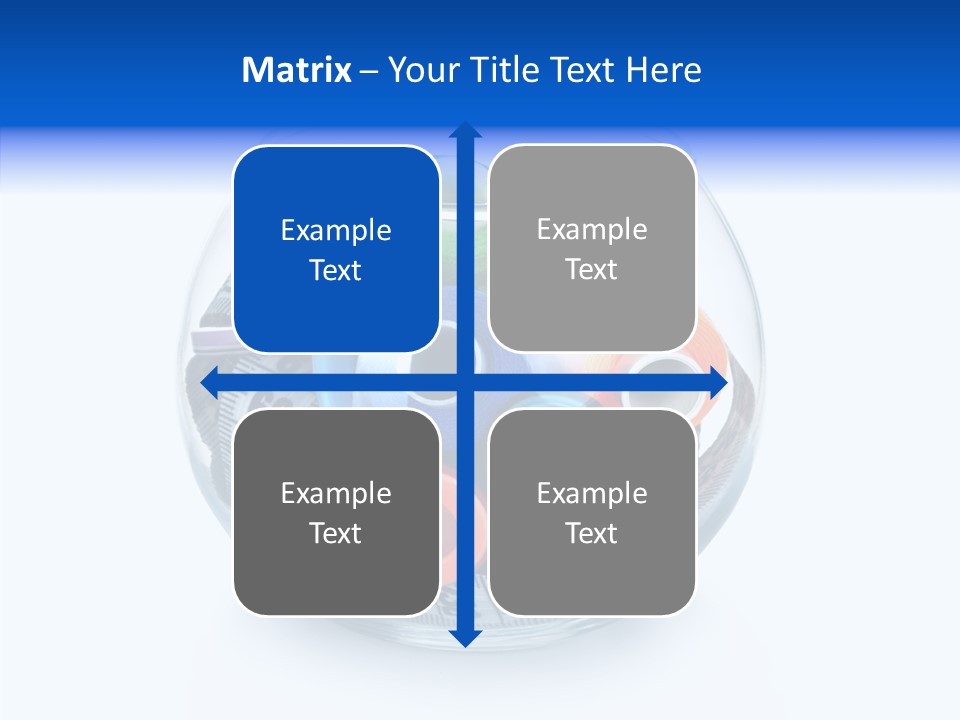 Metal Craft Green PowerPoint Template