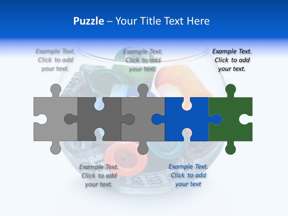 Metal Craft Green PowerPoint Template