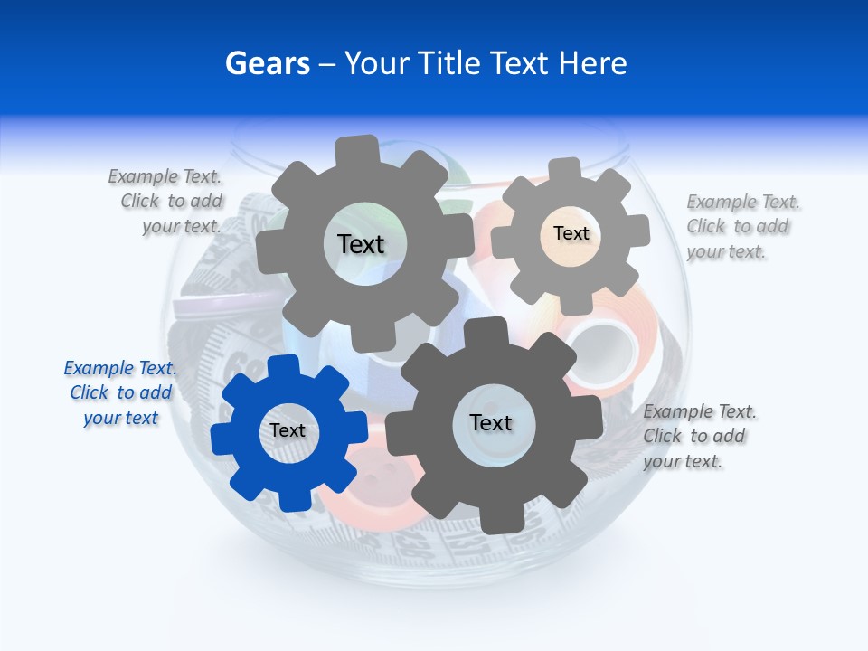 Metal Craft Green PowerPoint Template