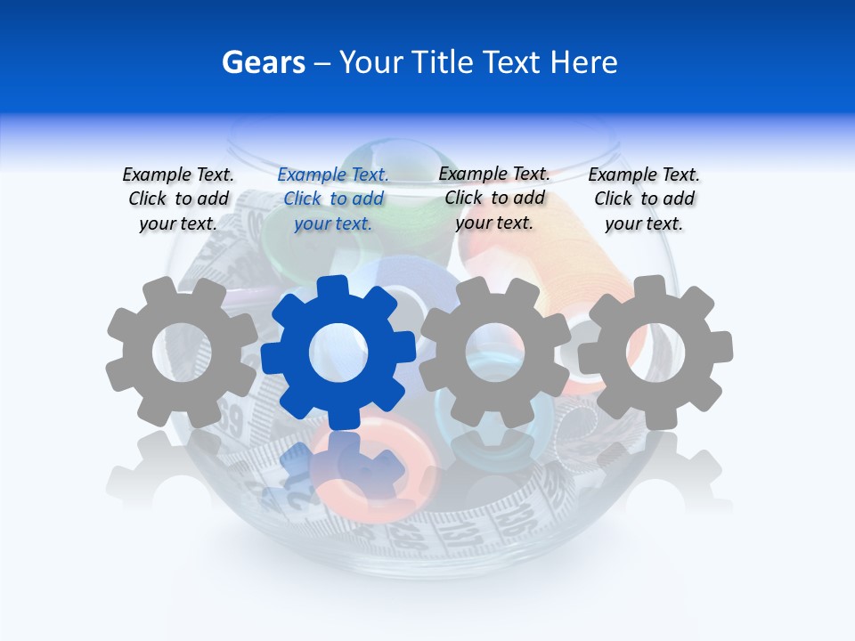 Metal Craft Green PowerPoint Template