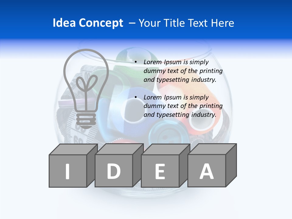 Metal Craft Green PowerPoint Template