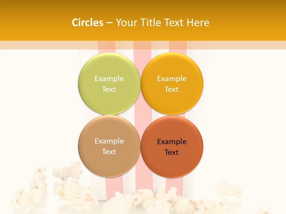 White Ticket Healthy PowerPoint Template